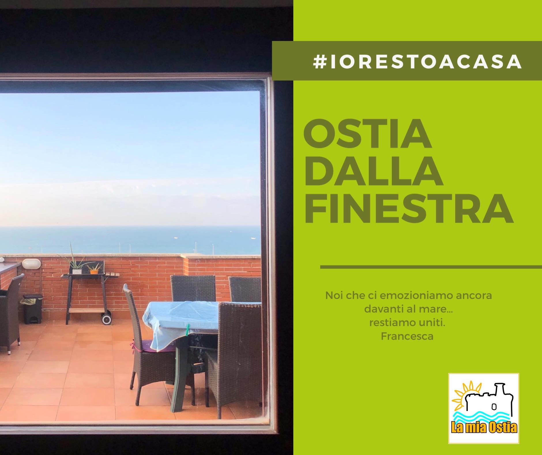 Ostia dalla finestra: mese di marzo